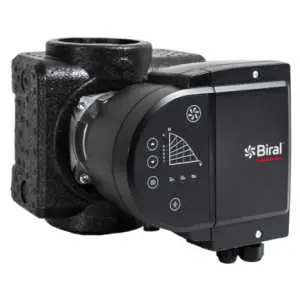 biral pump module modulat2 heat heating circulator red green blue