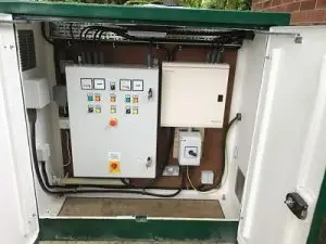 AWS Wickham Skeith Control Panel in Kiosk
